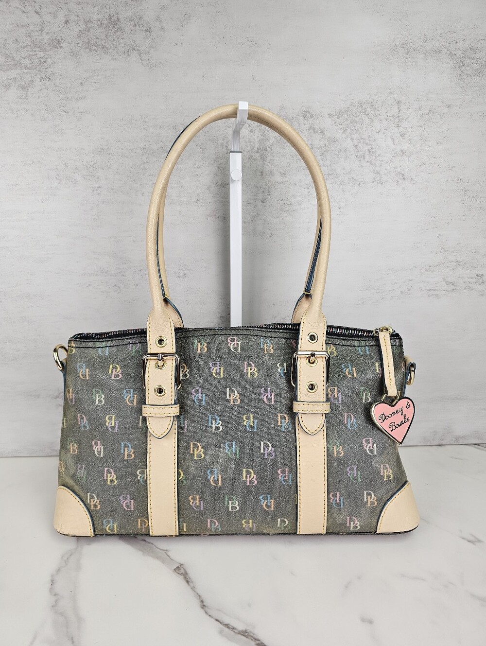 Dooney And Bourke VTG Multi-Colored Shoulder Bag